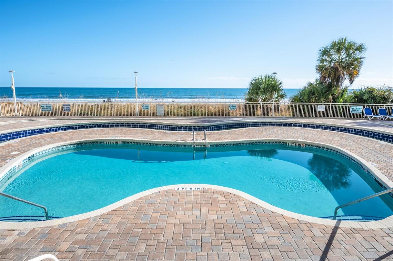 Baywatch Renovated, Unobstructed Oceanfront Views! Villa Myrtle Beach Eksteriør bilde